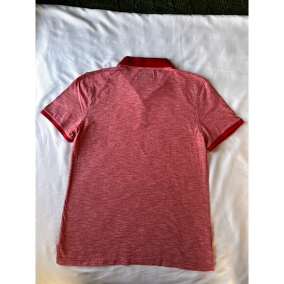 Penguin Heritage Slim Fit Heathered Red Polo - Men's Large - Excellent - Picture 5 of 5